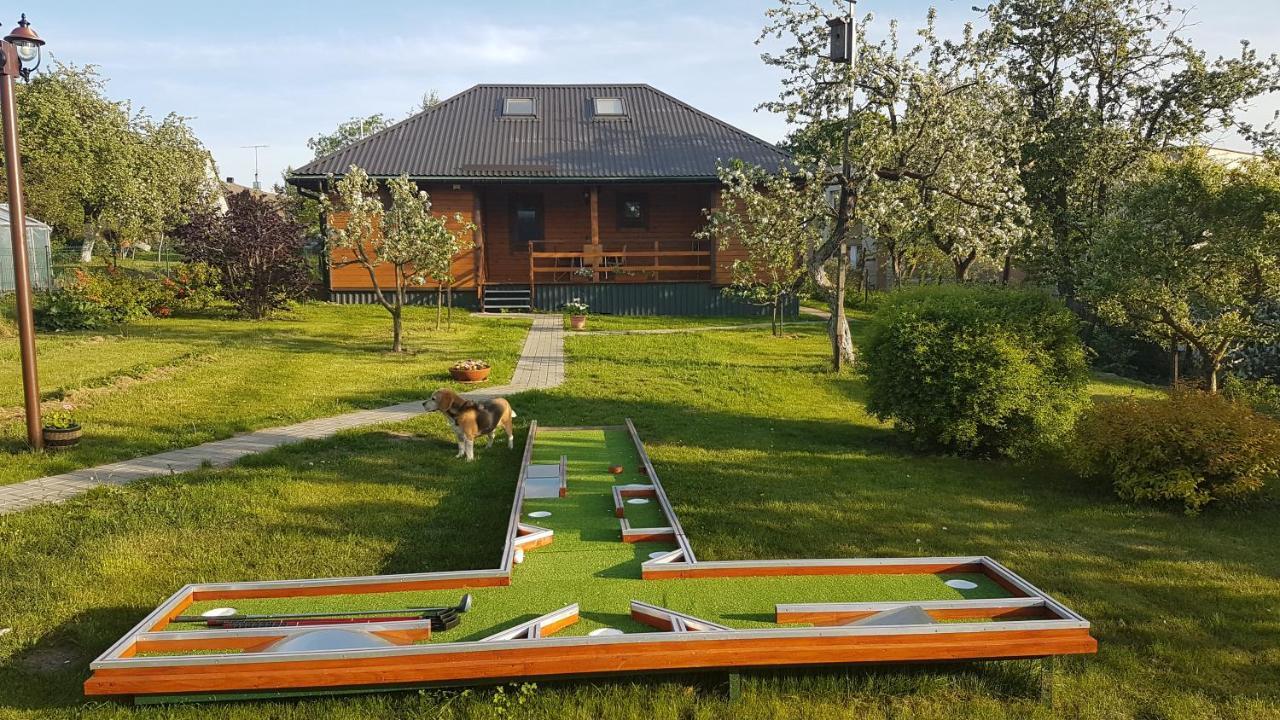 Vasarnamis Zarasuose Villa ซาราเซ ภายนอก รูปภาพ